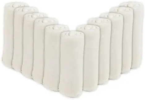 26 Pack of Ultra-Soft Fleece White Bulk Blankets for Wedding Favors, Guests, Homeless and Outdoors, 50x60 & Have A Thickness of 160 GSM (White)
