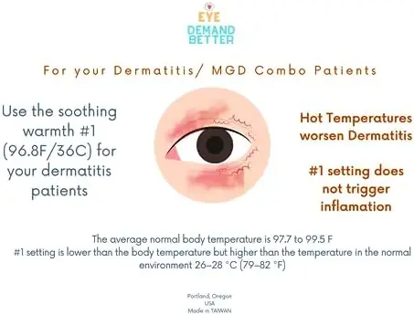 Unclog(ic) Rose Quartz Dry Eye Mask | USB Heated Eye Mask with Controller for Warm Compress + Cooling Eye Mask for Puffy Eyes | All in One Eye Care Relaxation Gift Kit for Dry Eye Relief, Pack of 1 - Image 6