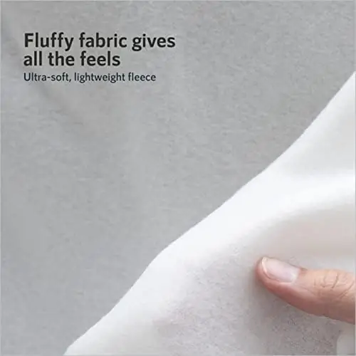26 Pack of Ultra-Soft Fleece White Bulk Blankets for Wedding Favors, Guests, Homeless and Outdoors, 50x60 & Have A Thickness of 160 GSM (White) - Image 4