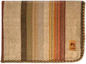 ALPAKITAS Alpaca Wool Blanket - Queen Size Blanket - Alpaca Throw Blankets - Wool Blanket Throw, Lightweight, Breathable, Hypoallergenic, Washable Wool Blanket - 87 x 64 inches (Brown)