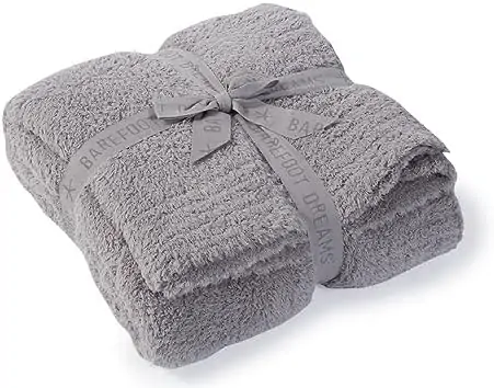 Barefoot Dreams CozyChic Throw Dove Gray One Size
